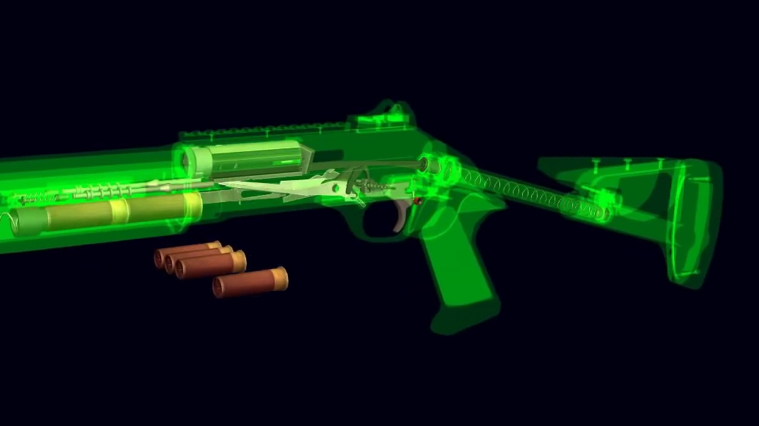 【透视眼】Benelli M4 Super 90 真铁运作